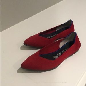 Rothy’s - Size 7 Red Point Flat Shoes
